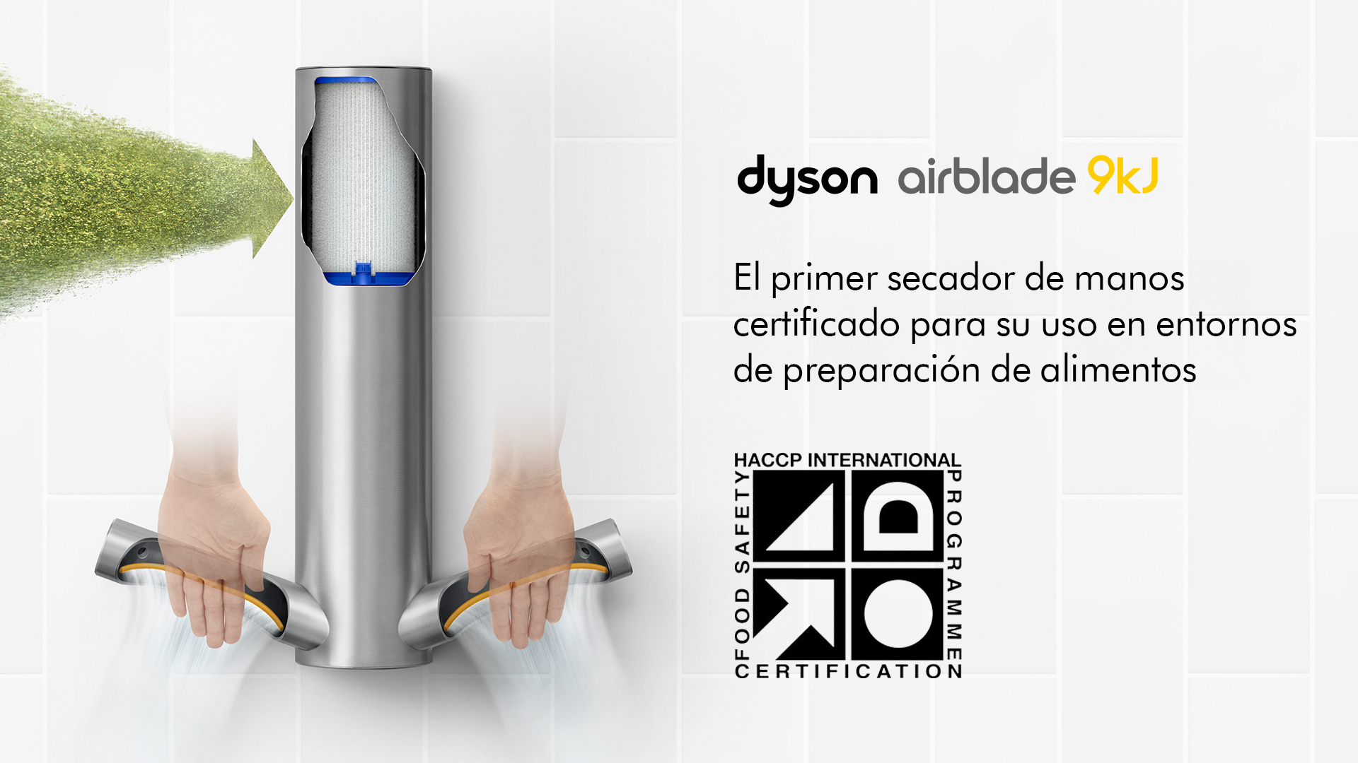 Secadores de manos Dyson Airblade
